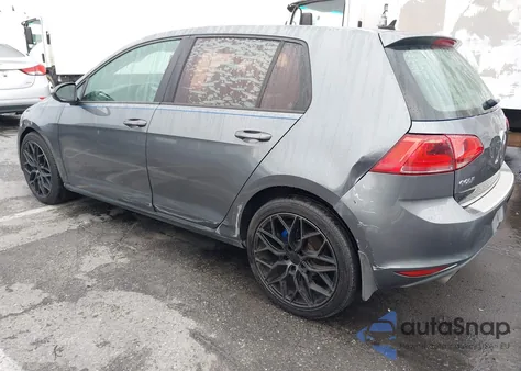 2015 Volkswagen Golf Tdi S 4-Door z USA, uszkodzony, nr VIN 3VW2A7AU8FM021293